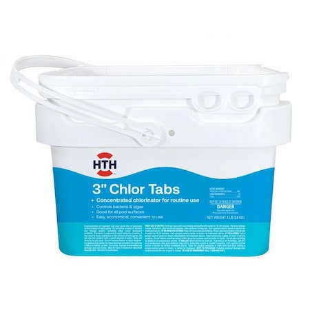 Hth HTH Pool Care 3" Tablet Chlorinating Chemicals 5 lb 42064